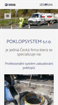 Mobile Screenshot of poklopsystem.cz